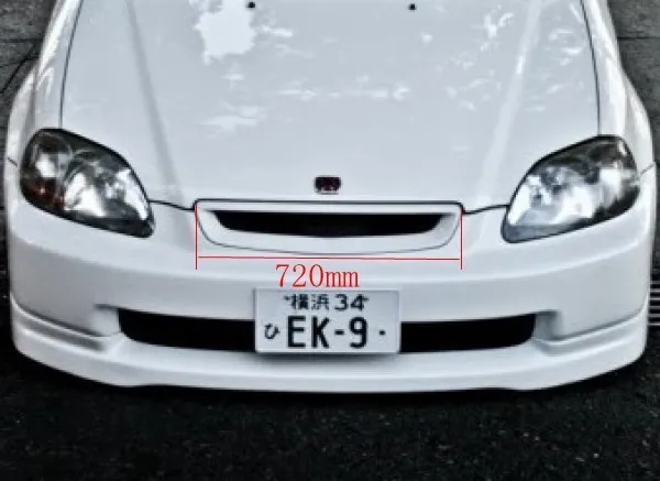 Тип R черная сетка ABS передний спортивный капот решетка гриль для 1999-2000 Honda Civic FG001