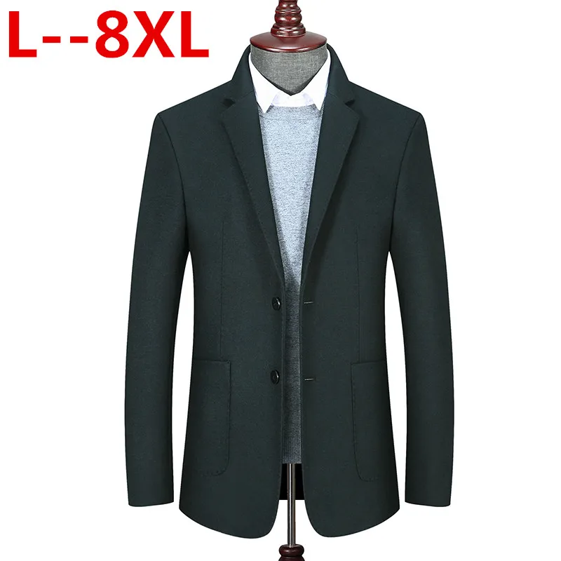 Большие размеры 8XL 6XL 5XL 4XL классический осень-зима Повседневное Для мужчин