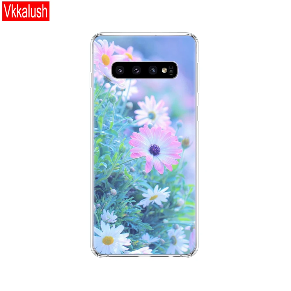 80244 Для samsung Galaxy S10 чехол S10Plus чехол Чехол из силикона и ТПУ для телефона с S10 E чехол на samsung S10 плюс G975F S 10 SM-G973F чехол - Цвет: 80244