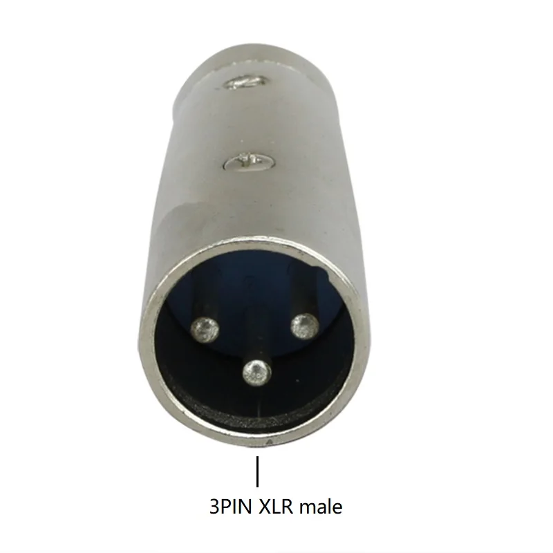 2 шт./упак. 3 Pin XLR штекер RCA гнездо Аудио разъем адаптер Коннектор для микрофона