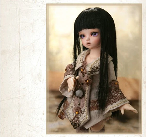 Парик для куклы Bjd SD 6 7 дюймов прямой 1/6|doll wig|for bjdbjd sd |