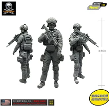 1/35 комплектов фигурок США Специальный спецназ автоматический