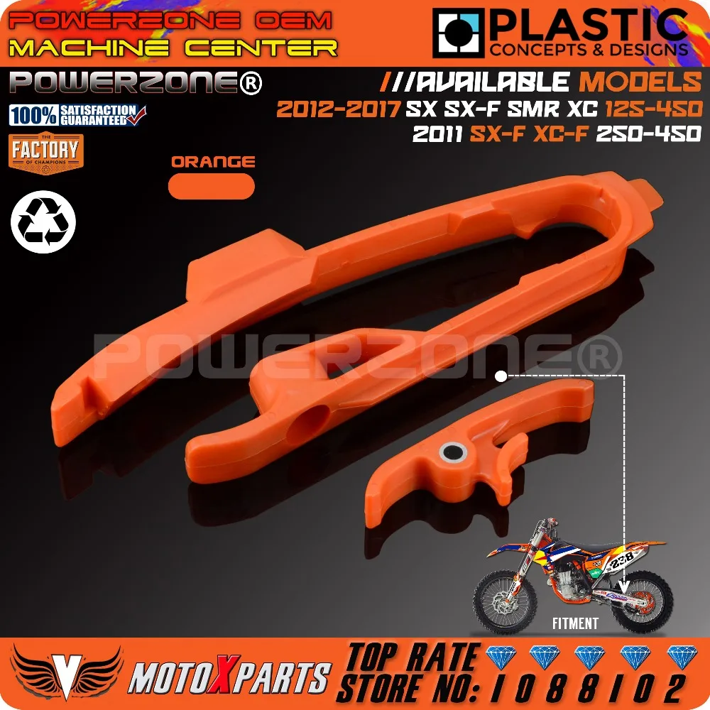 Цепной слайдер скользящая направляющая для мотоцикла KTM 125 150 250 350 450 SX/SX F/SMR/XC 2012 2015