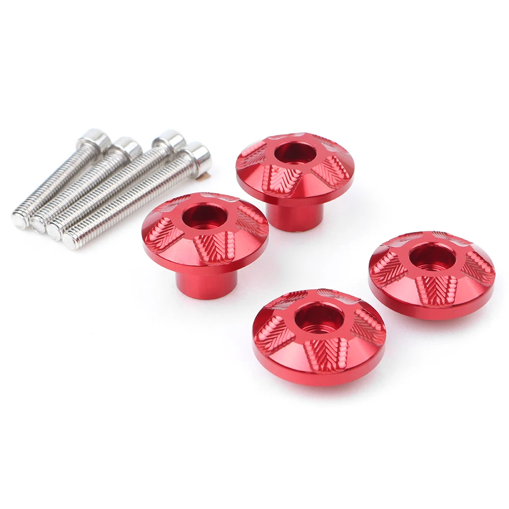 Universal Motorcycle Frame Hole Cover For Kawasaki Z1000 Z800 Versys650 Z125 4PCS/Set | Автомобили и мотоциклы