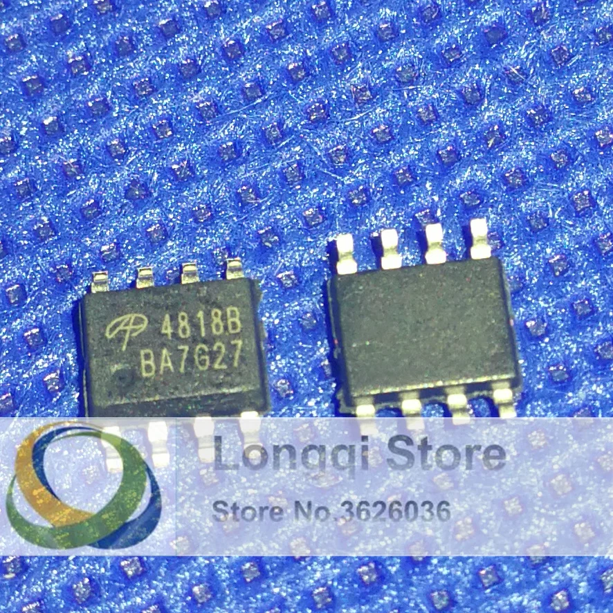 10 шт. AO4818B AO4818 4818B SOIC-8 SOP-8 30V Dual N-channel MOSFET 2N-CH 8A | Электроника