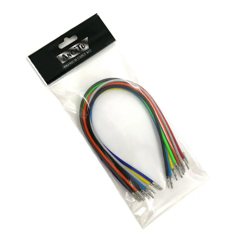 30 см ul 1007 18awg 5557 женский многоцветный проволочная сетка для модульный кабель|wire