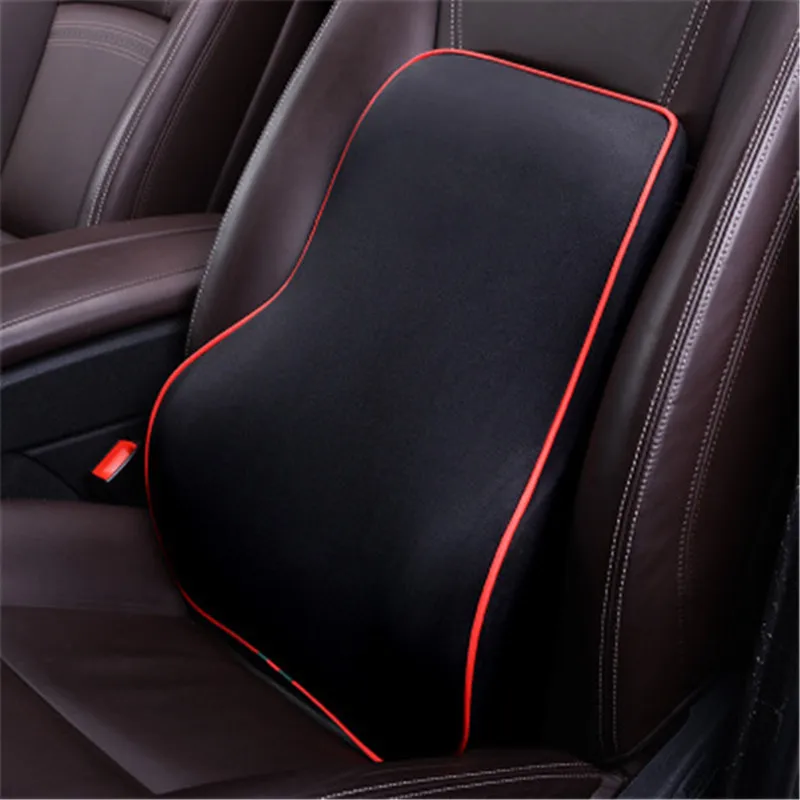 Регулируемая Автомобильная подушка для шеи на подголовник защиты и поясницы