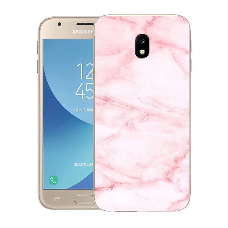 Мягкий силиконовый чехол для телефона Samsung J3 2017 J3(7) Модный с принтом Galaxy J330F SM-J330F DS