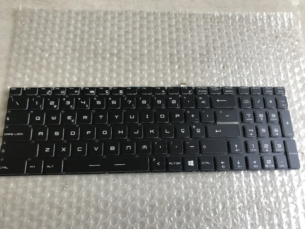 Новая клавиатура для MSI Alpha 15 17 MS-16UK 0017FK-009 Creator M MS-17F3