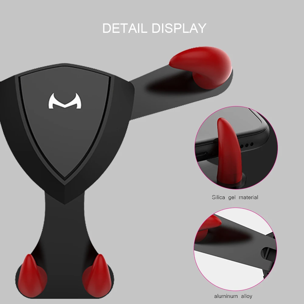 Гравитационный Автомобильный держатель для телефона Универсальный