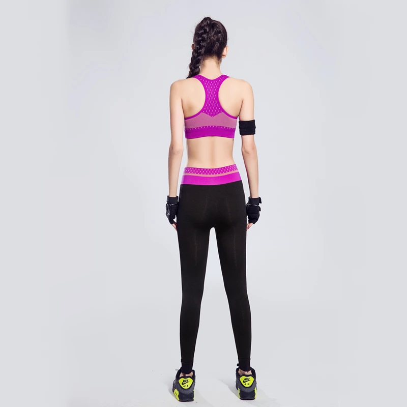 Тренажерный зал Ropa deportiva Mujer Йога Колготки легинсы штаны балетные костюмы дух