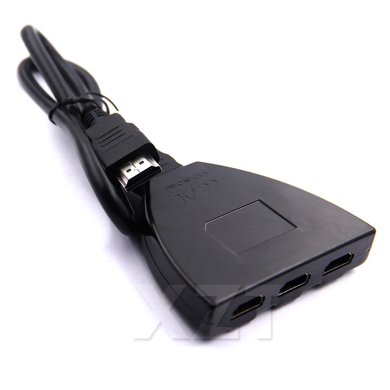 3 порта 1080P 3D автоматический HDMI переключатель сплиттер с кабелем для ПК ТВ HD ТВ DVD PS3 проектор HDMI концентратор для Xbox 360