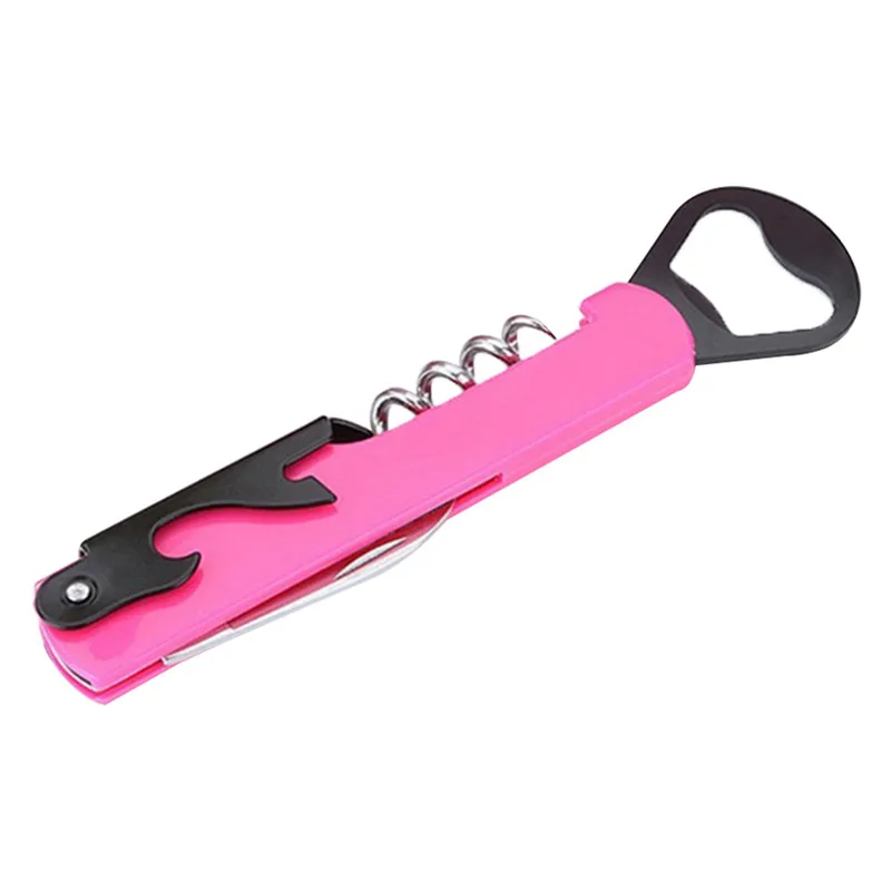 Открывалка для бутылок из нержавеющей стали 4 в 1 многофункциональный