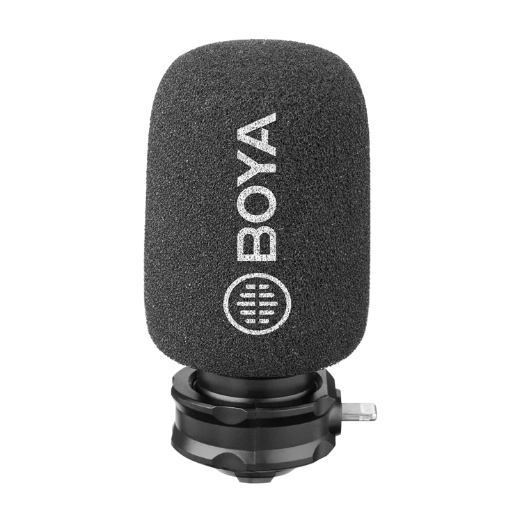 BOYA BY DM200 микрофон для iPhone цифровой стерео превосходный звук записи на IOS iphone 7 8 x