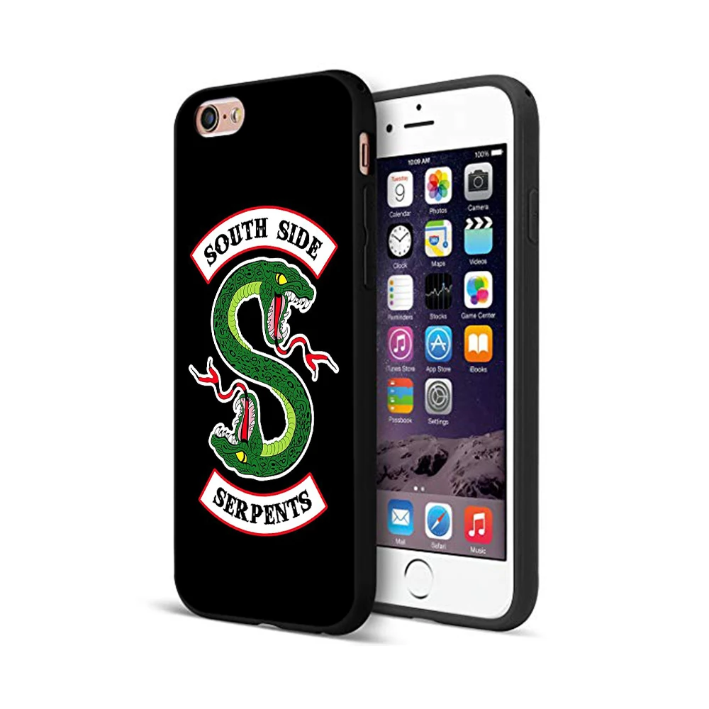 12518 Черный чехол ТПУ для iphone 5 5s se 6 6s 7 плюс 8x10 чехол силиконовый чехол для iphone XR XS MAX ривердейл поп южной стороне Тупоголовым - Цвет: 12518