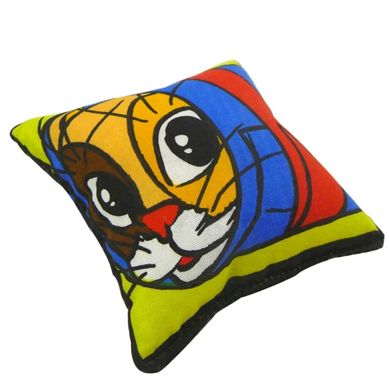 Забавная игрушка для кошек мультяшная квадратная красочная животных смешная из