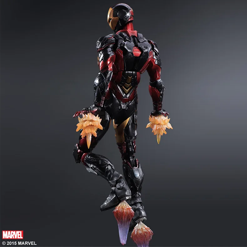 Play Arts Kai iron man фигурка Коллекционная модель игрушки фигурка 260 мм Ironman Playarts Kai Tony Stark