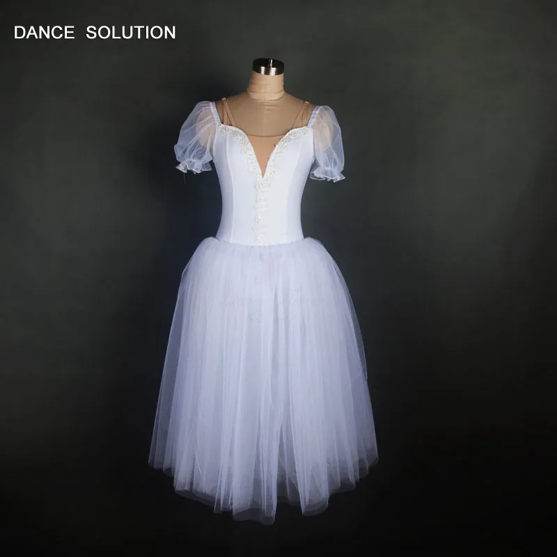 Романтический костюм для балета и танца 5 слойная длинная кофта на бретельках