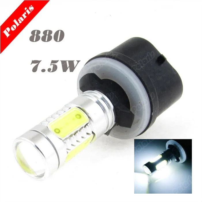 2 х 880 H27W/1 Высокой Мощности 7.5 Вт 893 890 899 Led противотуманные Фары Лампы Супер Яркий