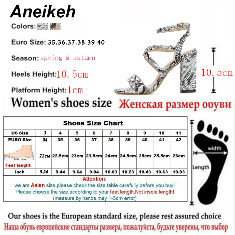 Aneikeh 2021 летние новые туфли из искусственной кожи женские сандалии сексуальные с