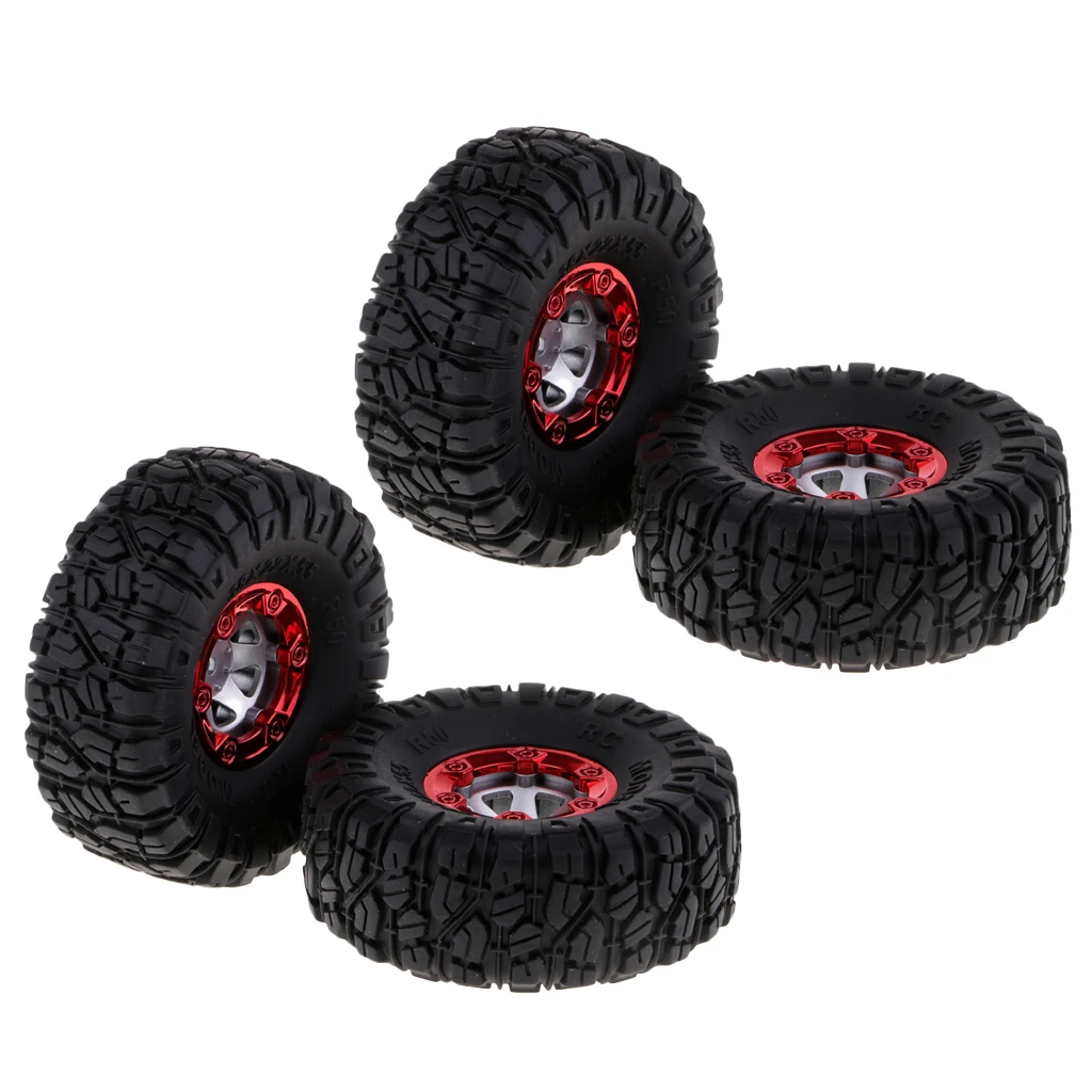 MagiDeal 1:12 RC грузовик Crawlers 100 мм резиновые шины с шестигранным колесом 4x для Wltoys 12428