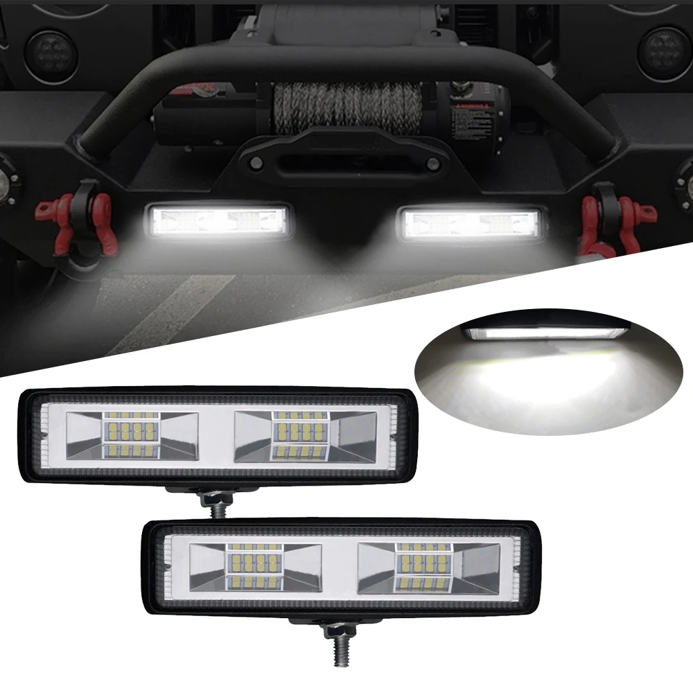 6 дюймов 48 Вт 16 Светодиодный рабочий светильник бар точечный прожектор для