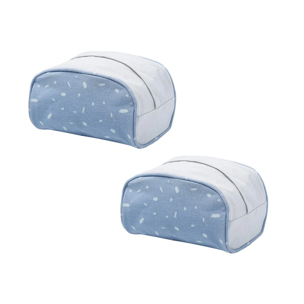 2 шт. простая креативная тканевая коробка насосная бумажная для салфеток спальни