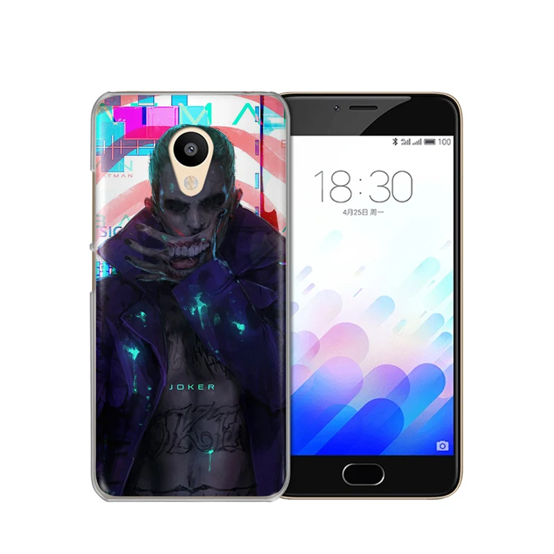 Joker venom marvel Человек-паук Железный человек для Meizu M3S M3 Note M5 M5S M5C M6 U10 U20 Pro 6 16th чехол