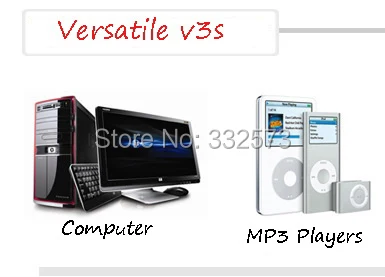 Автомобильный усилитель мощности mini L-epy Hi-Fi digital V3 12 В USB FM 2 канала putpower LP V3S |