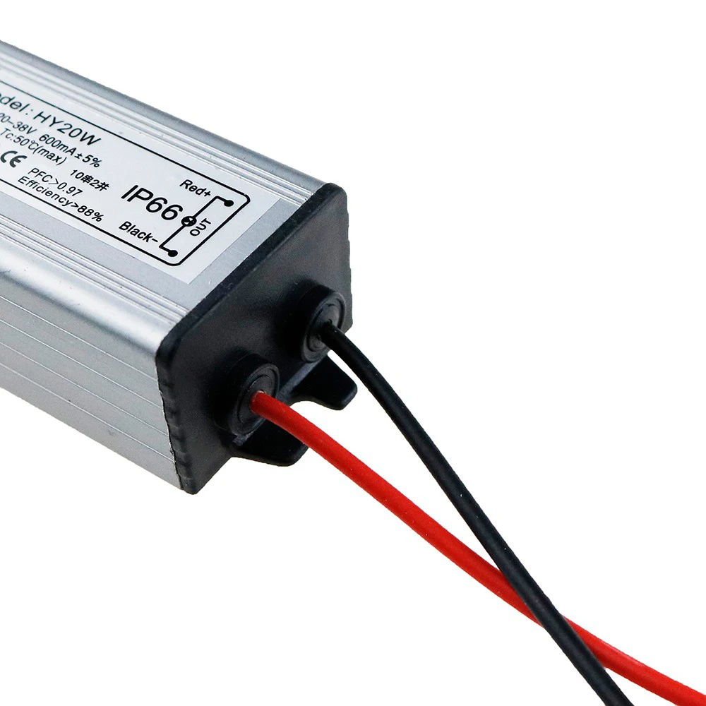 Светодиодный драйвер 10W20W 30 Вт, 50 Вт, ручная сборка Питание 24V DC 20-40V освещение Трансформатор для светодиодный лампы прожектора 300mA 600mA 900mA 1500mA JQ