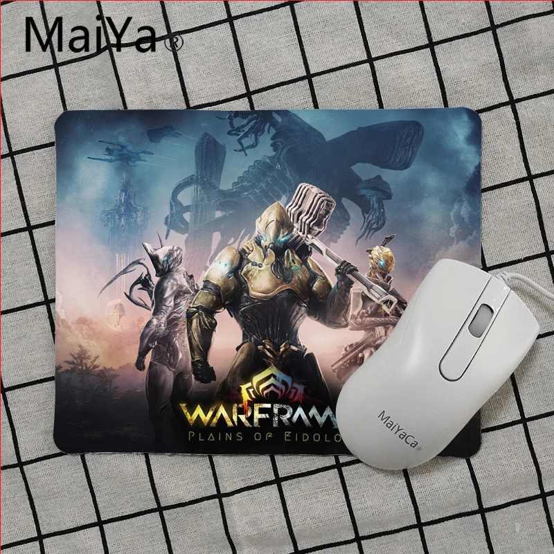 No Lock Edge25x29cm Maiya Высокое Качество Игровой Warframe красивый коврик для мышки в стиле аниме игровой коврик мышь - Цвет: No Lock Edge25x29cm
