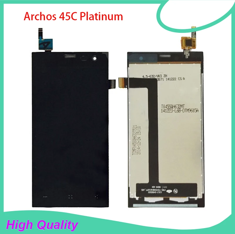 Для Archos 45c Platinum ЖК дисплей с дигитайзером в сборе бесплатные инструменты и