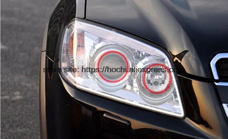 5 комплектов для CHEVROLET CAPTIVA S3X 2006-11 COB Светодиодный дневной светильник Белый Halo Cob Led Ангельские Глазки кольцо без ошибок ультра яркий