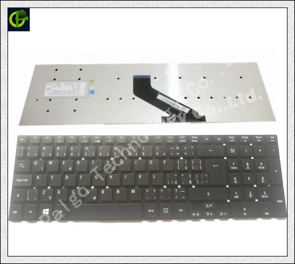 

Чешский Клавиатура для ноутбука Acer Aspire ES1-512-C4DW extensa 2530 ex2530 2519 EX2519 N15W4 2519-C6K2 C4EB MS2398 CZ fit Словакии SK