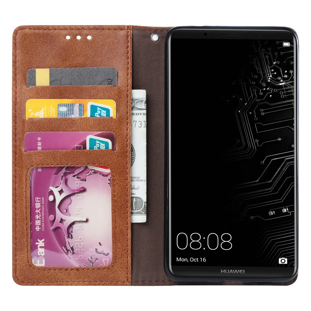 Leather Flip cover for Huawei Mate 10 case ALP-L29 ALP-L09 mobile phone cases coque funda bags fundas | Мобильные телефоны и