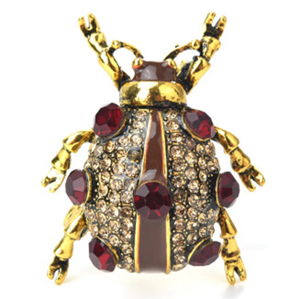 Унисекс насекомых Брошь Pin Для женщин и мужчин Jewelry милый маленький значки Модные