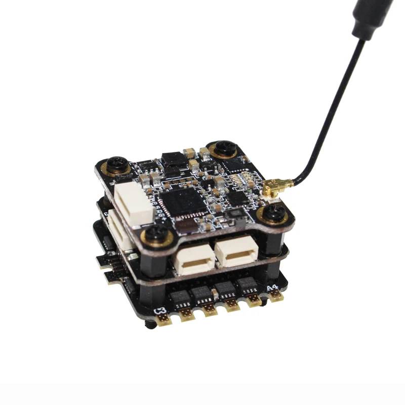 20x20 мм HAKRC MiniF4 Flytower F4 Контроллер полета для радиоуправляемых дронов AIO OSD BEC и 20A