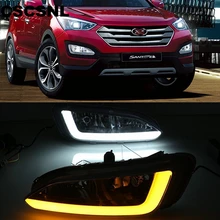CSCSNL 1 комплект для Hyundai Santa Fe IX45 2013 2014 2015 12 В ABS светодиодный ные