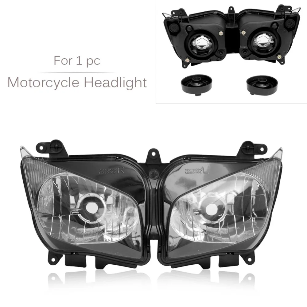 Передняя фара GZYF для Yamaha FAZER FZ1 2006 2007 2008 мотоцикла замена освещения черный