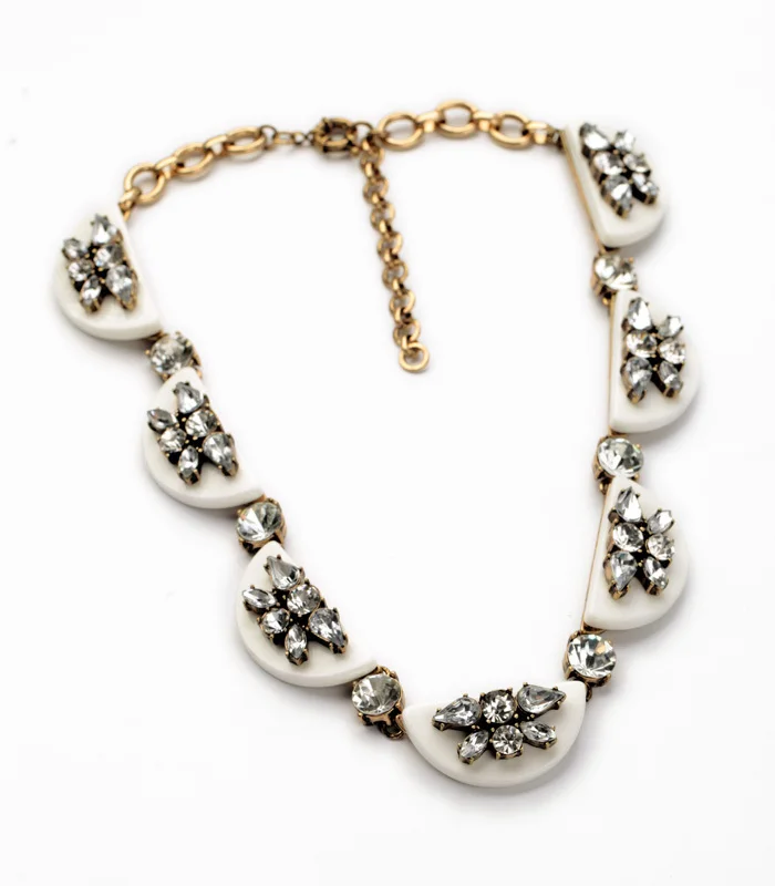 Женское ожерелье с подвеской и большим кристаллом модный дизайн 2019 | Украшения