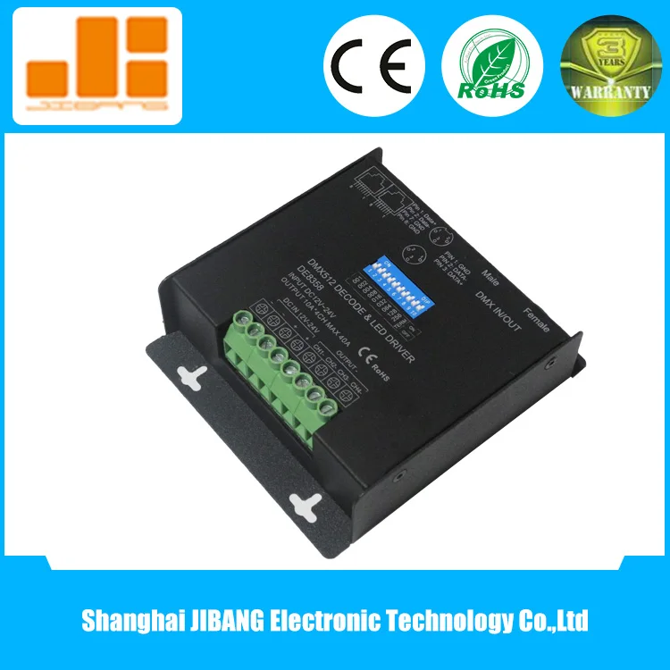 Бесплатная доставка светодиодный регулятор DMX 12 В 24 RGBW адрес переключателя 4
