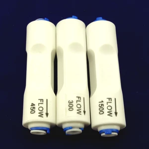 300 CC 450 CC 1500 CC ограничитель обратного осмоса, регулирование потока сточных вод с шлангом 14 дюйма, быстрое подключение, фитинг Aquatium с обратным осмосом