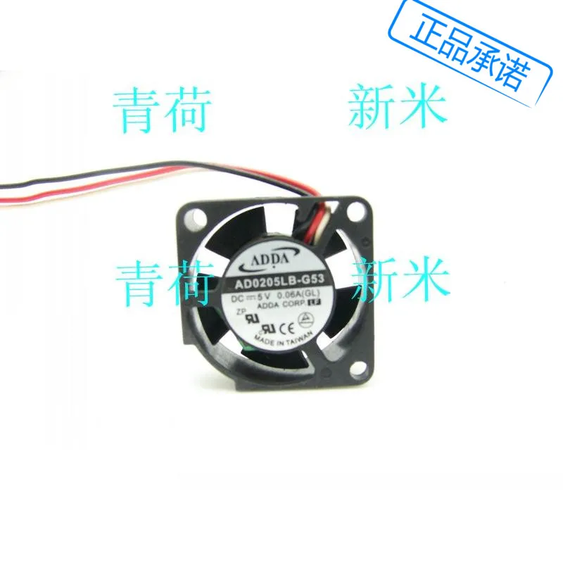 Б/у ADDA AD0205LB G53 5V 0.06A 2510 2 5 см миниатюрный микро Вентилятор охлаждения| |