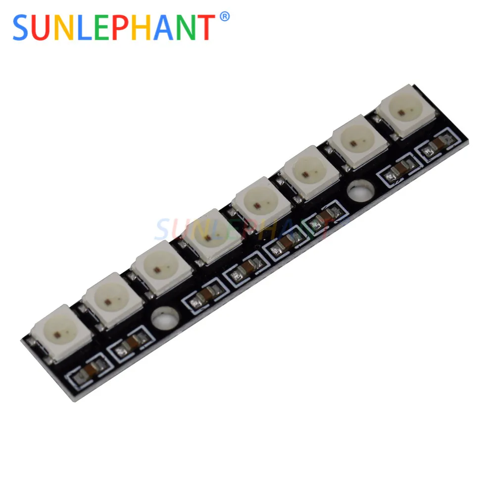 8 канальный WS2812 5050 RGB светодиодные лампы|Интегральные схемы| |
