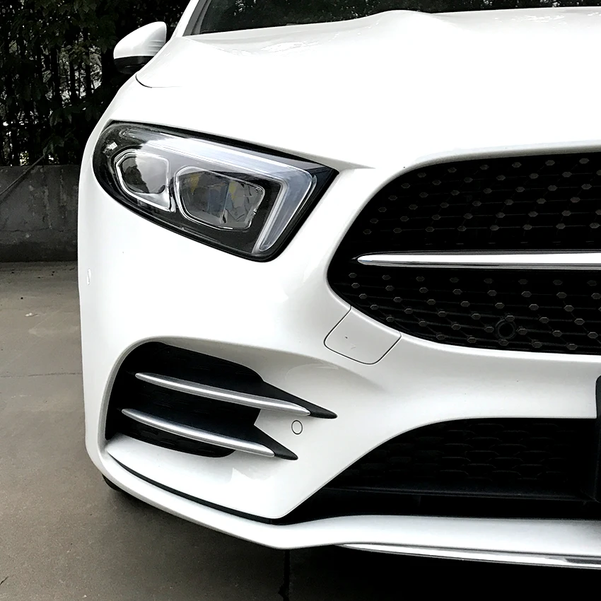 Carmonsons для Mercedes Benz A Class W177 A180 A200 Спортивная линия Пластиковые хромированные