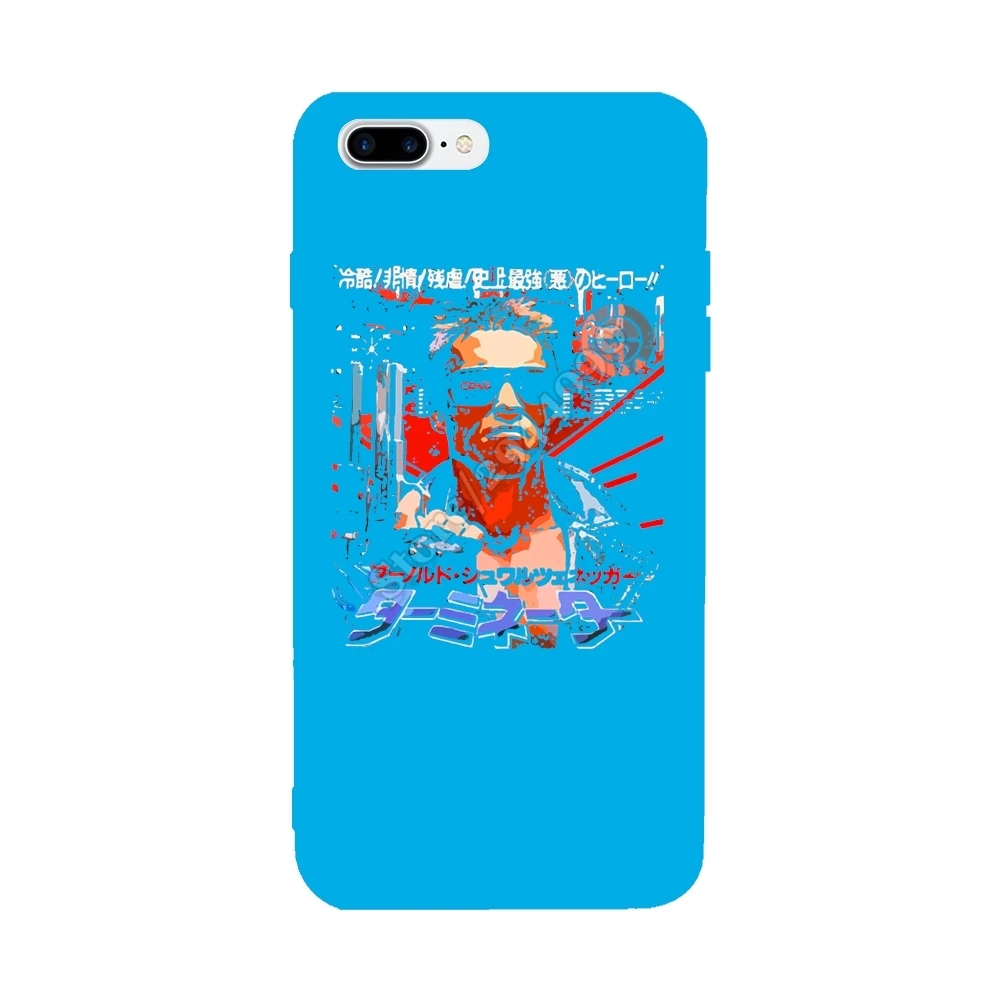 Newest Movie Terminator For Iphone 6S 6 7 8 Plus Case Soft TPU Colorful Anti-Knock Covers X |