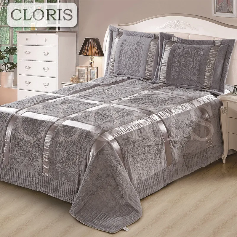 CLORIS удобное покрывало поставки в Москву плед для семьи королевский размер