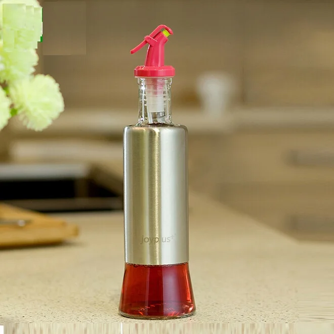 Серебряный насос для оливкового масла из нержавеющей стали бутылка распыления