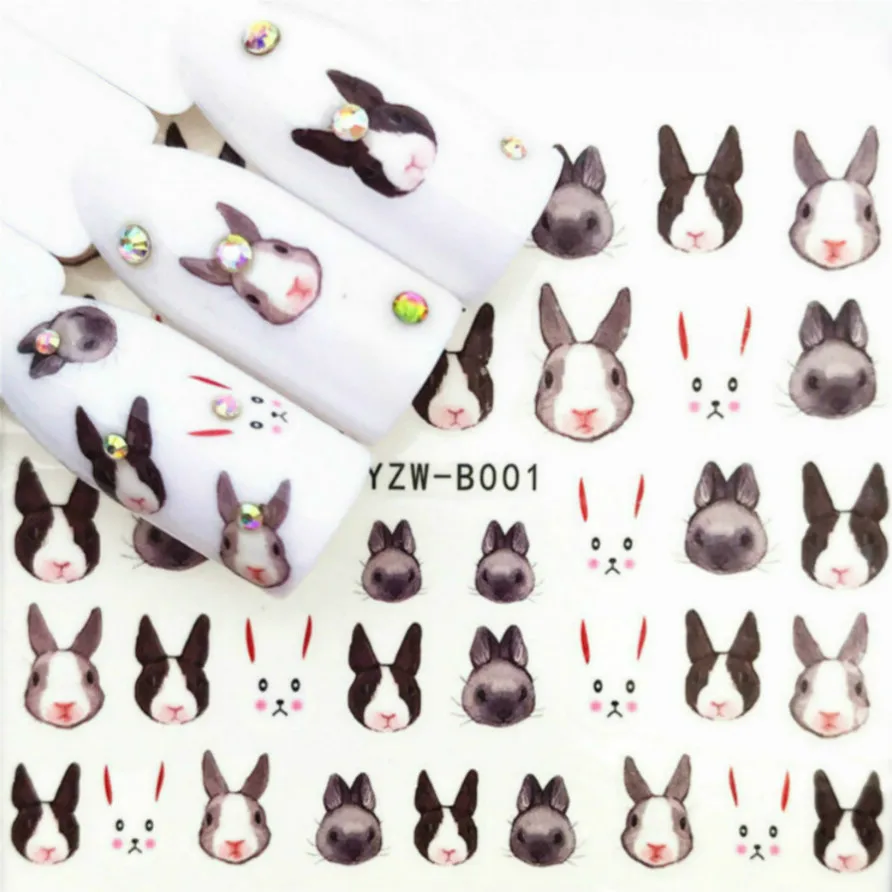 LOLEDE кролик Цвет блестками Nail Art блестящие хлопья УФ Гель лак звезды сердце цветы с