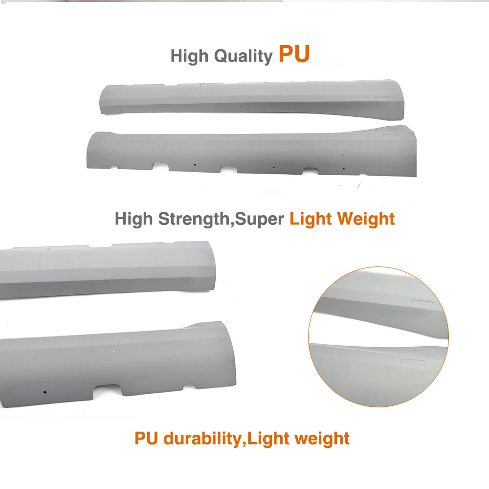 Бампер автомобиля юбки фартуки спойлер тела Наборы для Smart Fortwo купе 2-двери 2016-2017